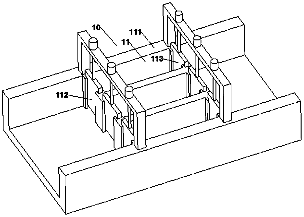 Culture tail water treatment system based on ecological ditch water purification principle