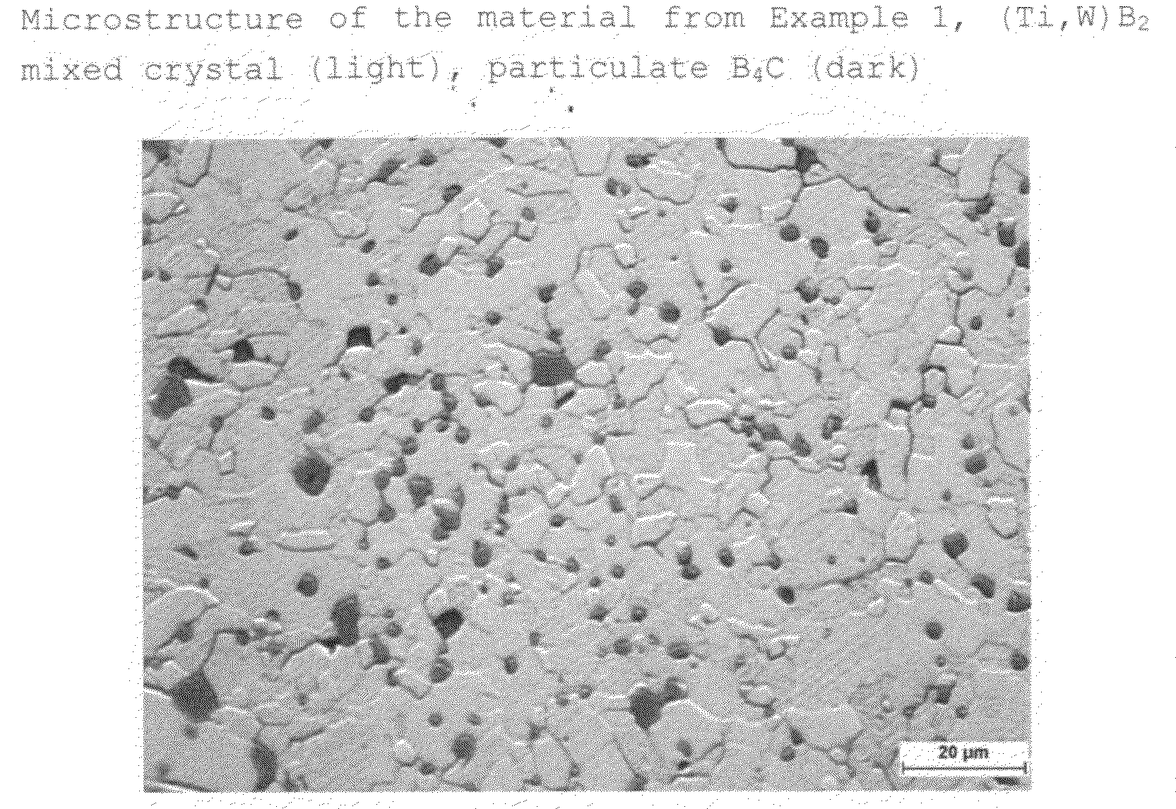 Sintered Material, Sinterable Powder Mixture, Method for Producing Said Material and Use Thereof