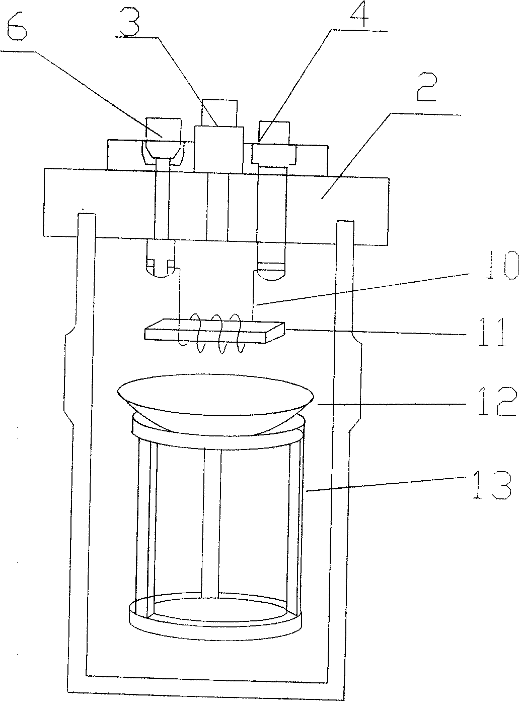 Detector for boron containing lean oxygen propellant heat value