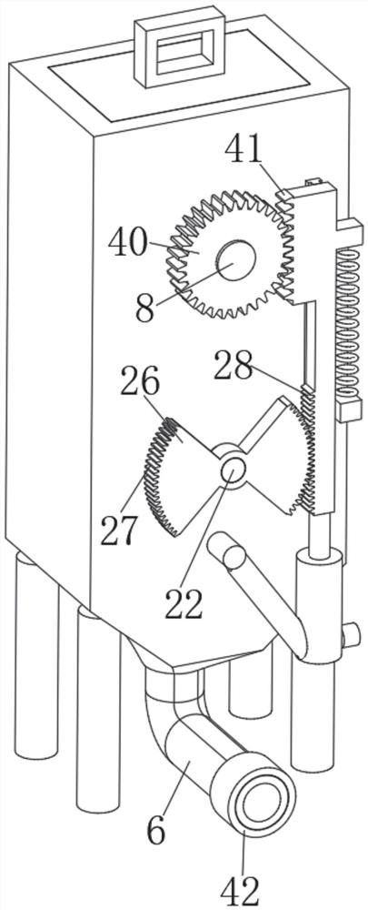 Liquid food feeding equipment suitable for digestive department