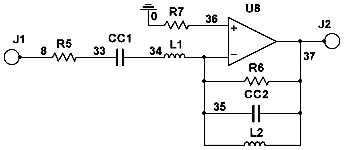 Narrow-band tunable filter with a low frequency band