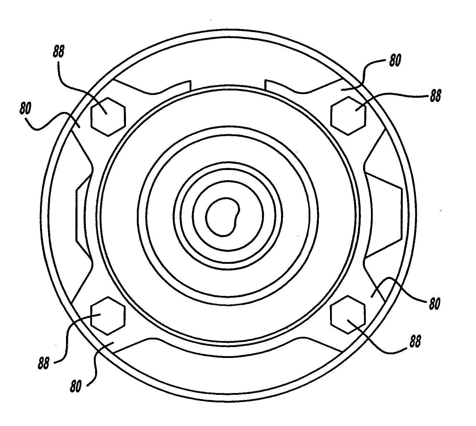 Scroll machine with stepped sleeve guide