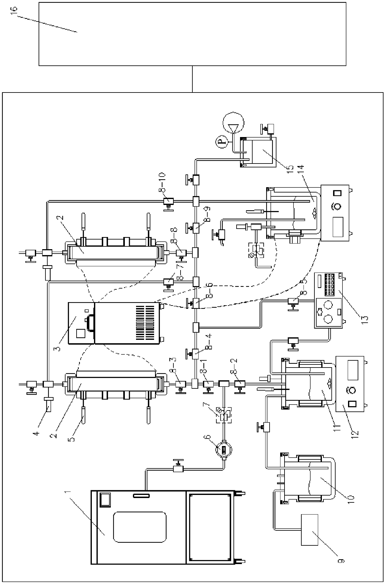 Continuous high pressure oxidation experimental device and method for natural gas hydrate gas release