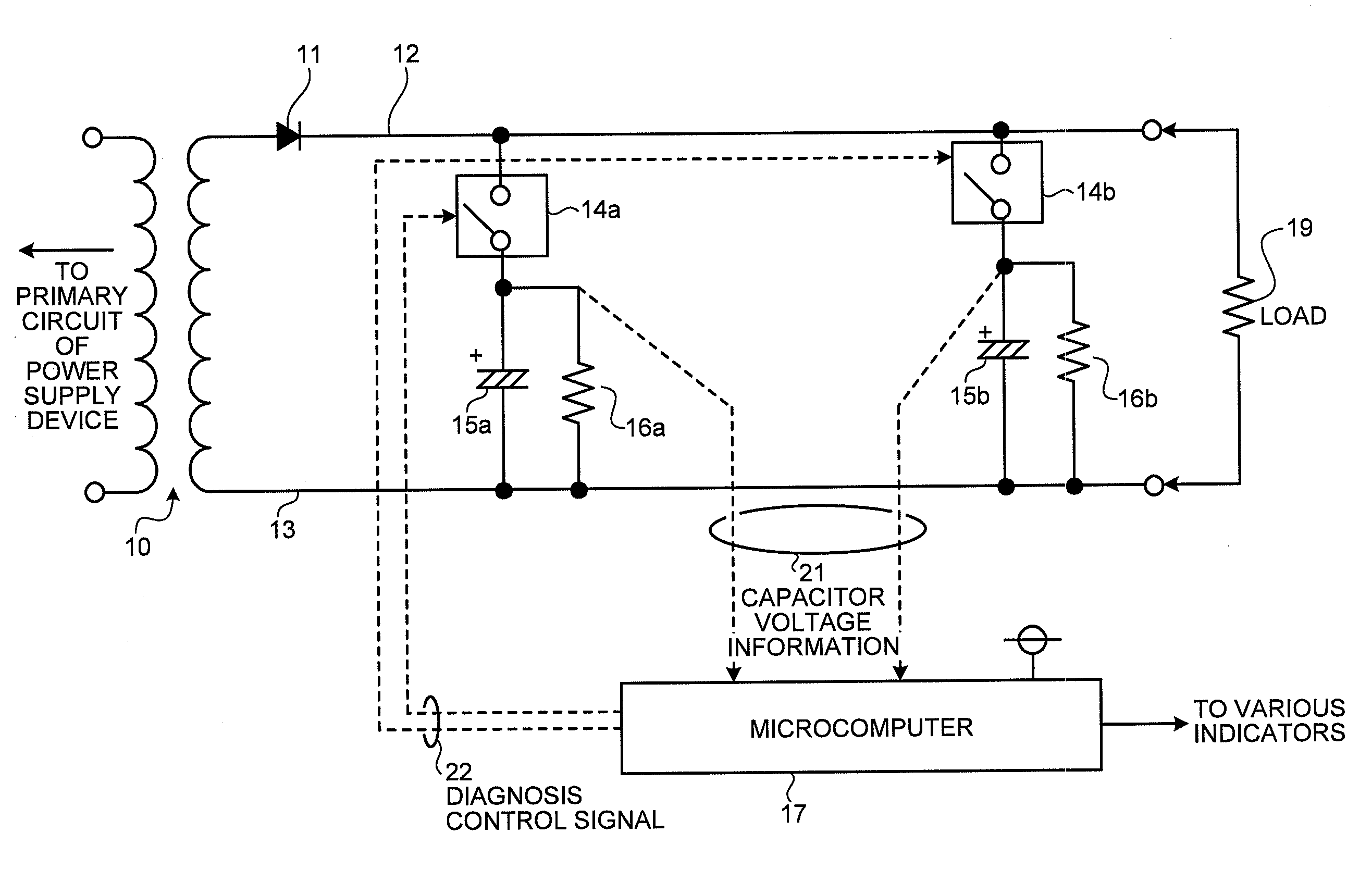 Power supply device and sequencer system