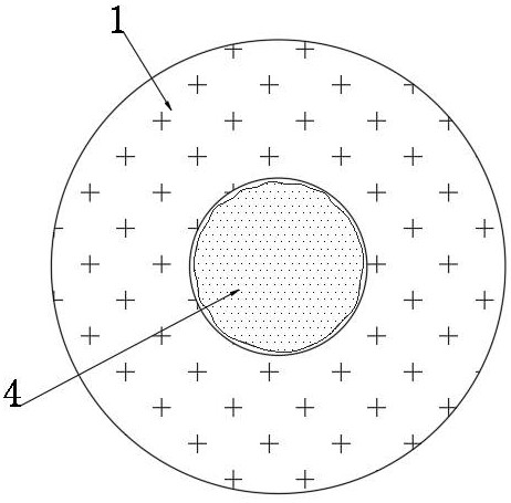 Outer sealing structure of hydraulic oil cylinder