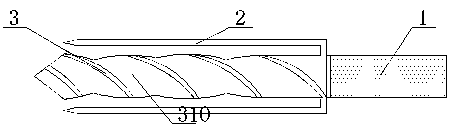 Cemented carbide bit