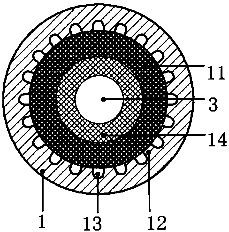 Loop heat pipe with auxiliary liquid conveying pipeline