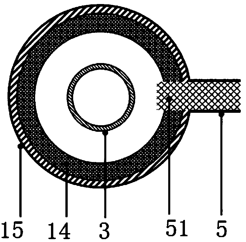 Loop heat pipe with auxiliary liquid conveying pipeline