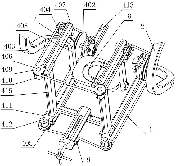 An entertainment exercise device for pushing and pulling upper limbs at home