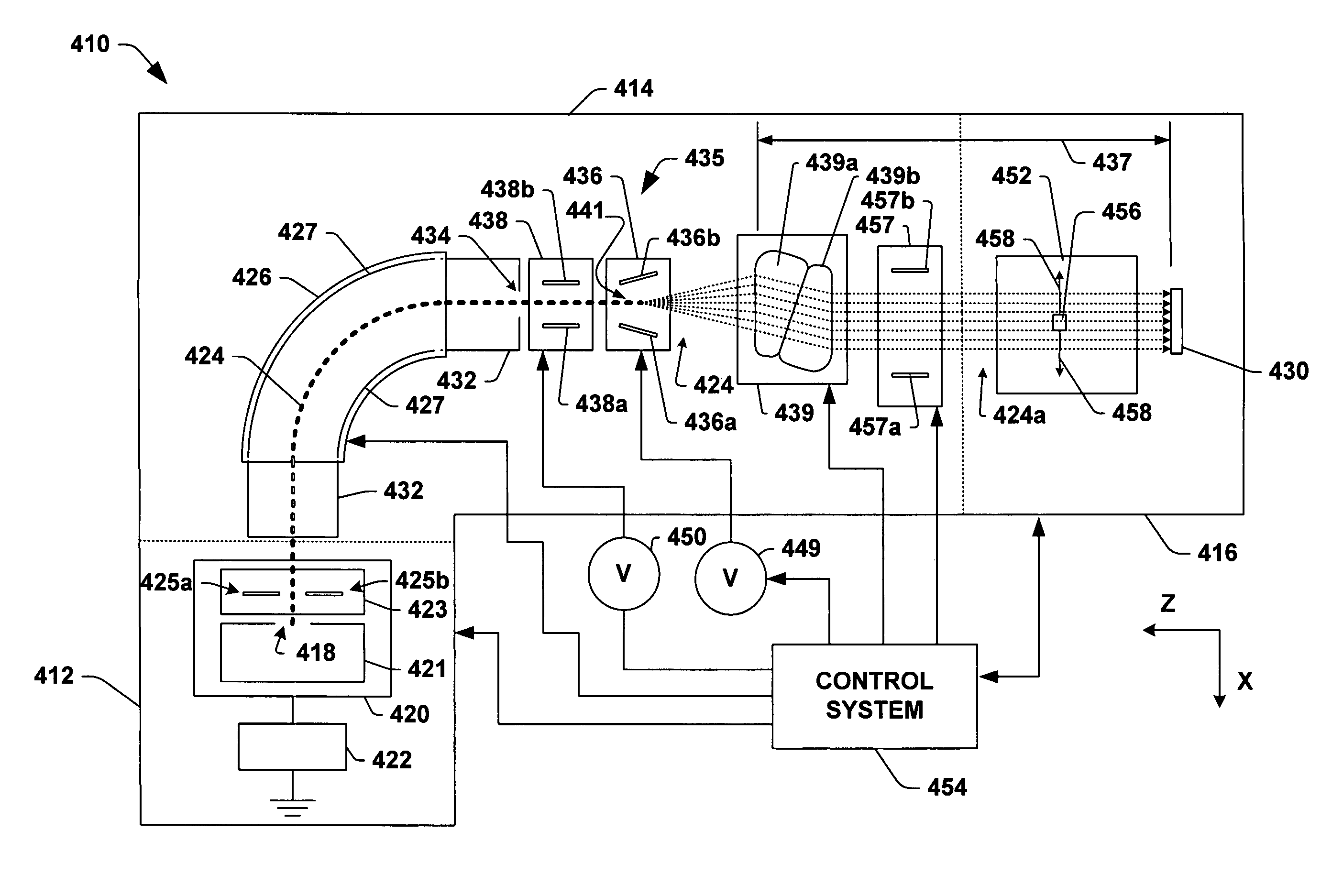 Beam line architecture for ion implanter