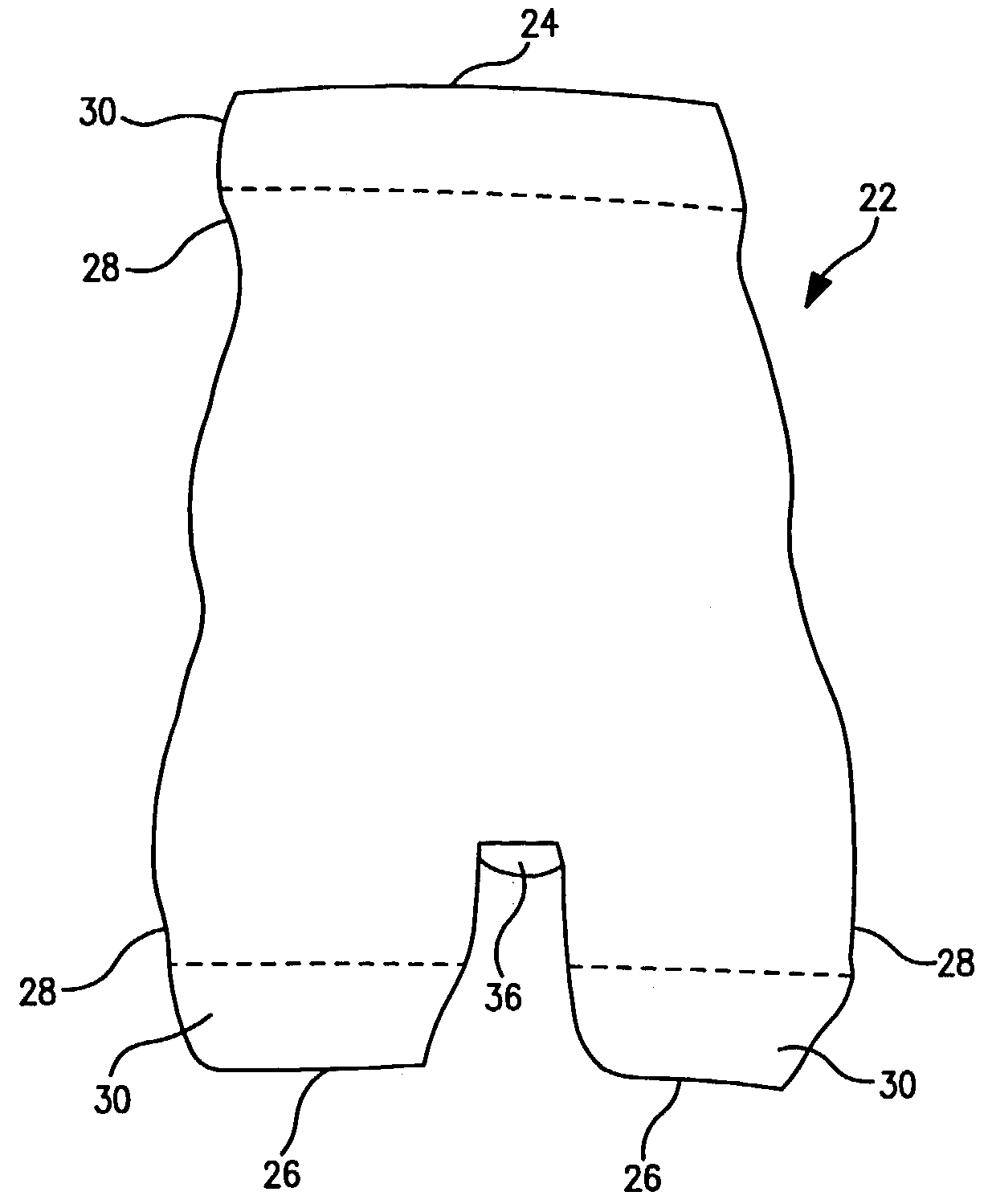 Disposable leak-proof containment garment