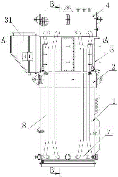 Marine Membrane Wall Oil Boiler