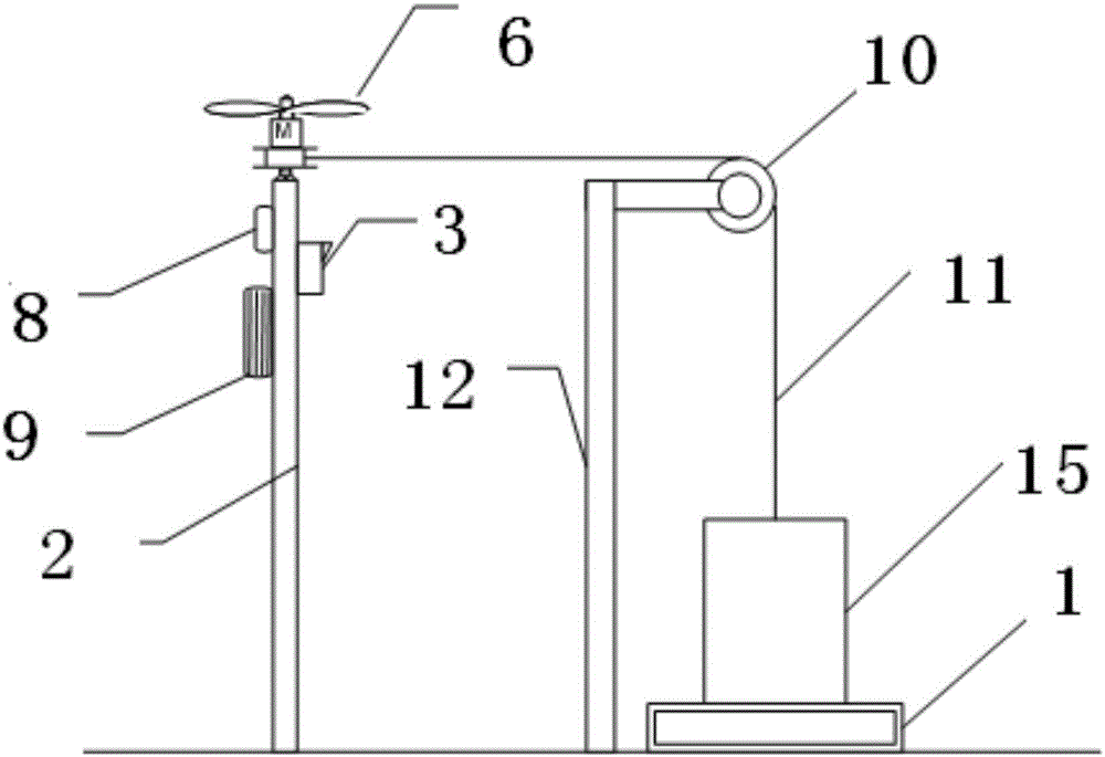 Four-rotor aircraft parameter measuring and modeling method