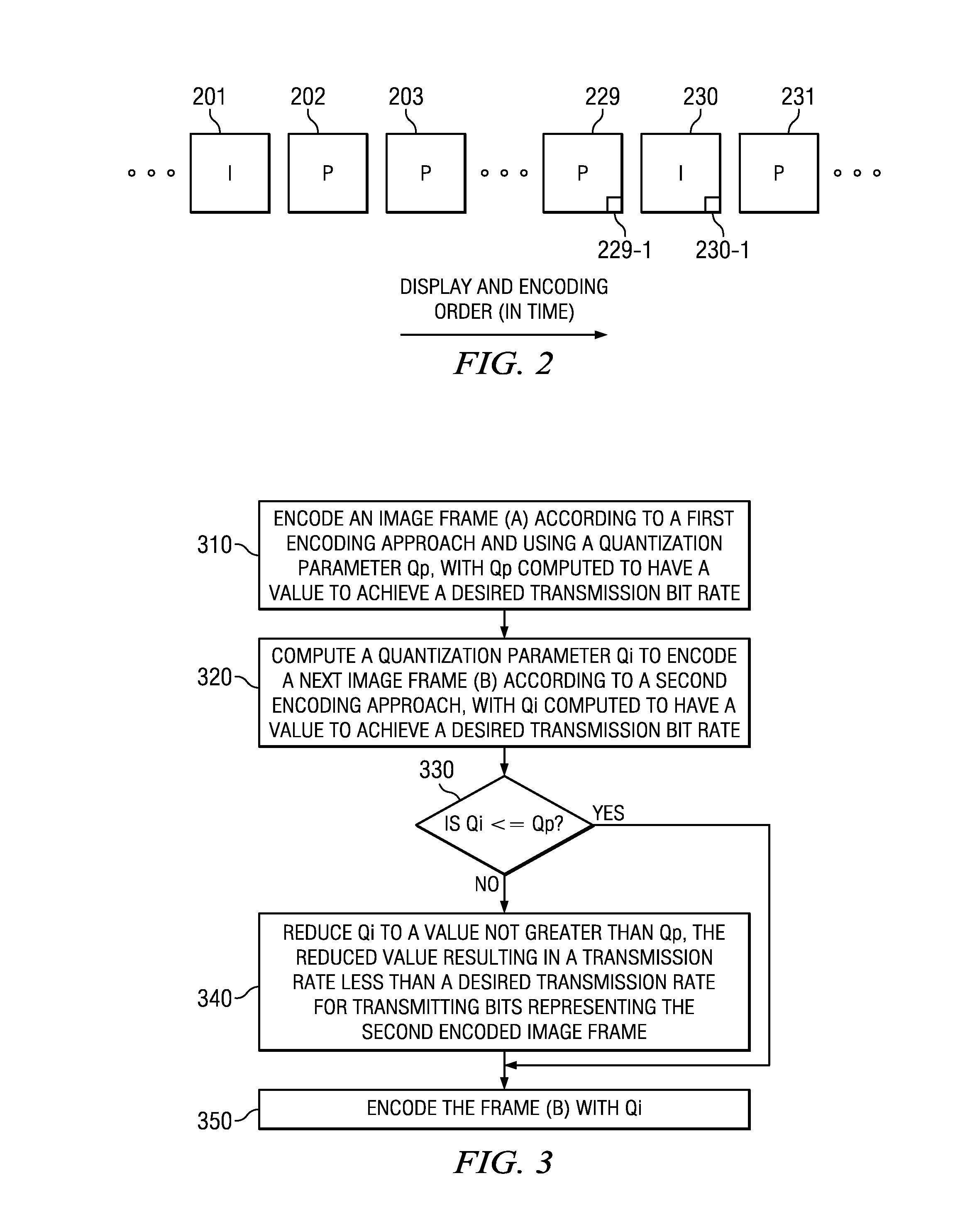 Reducing flicker in the display of video streams