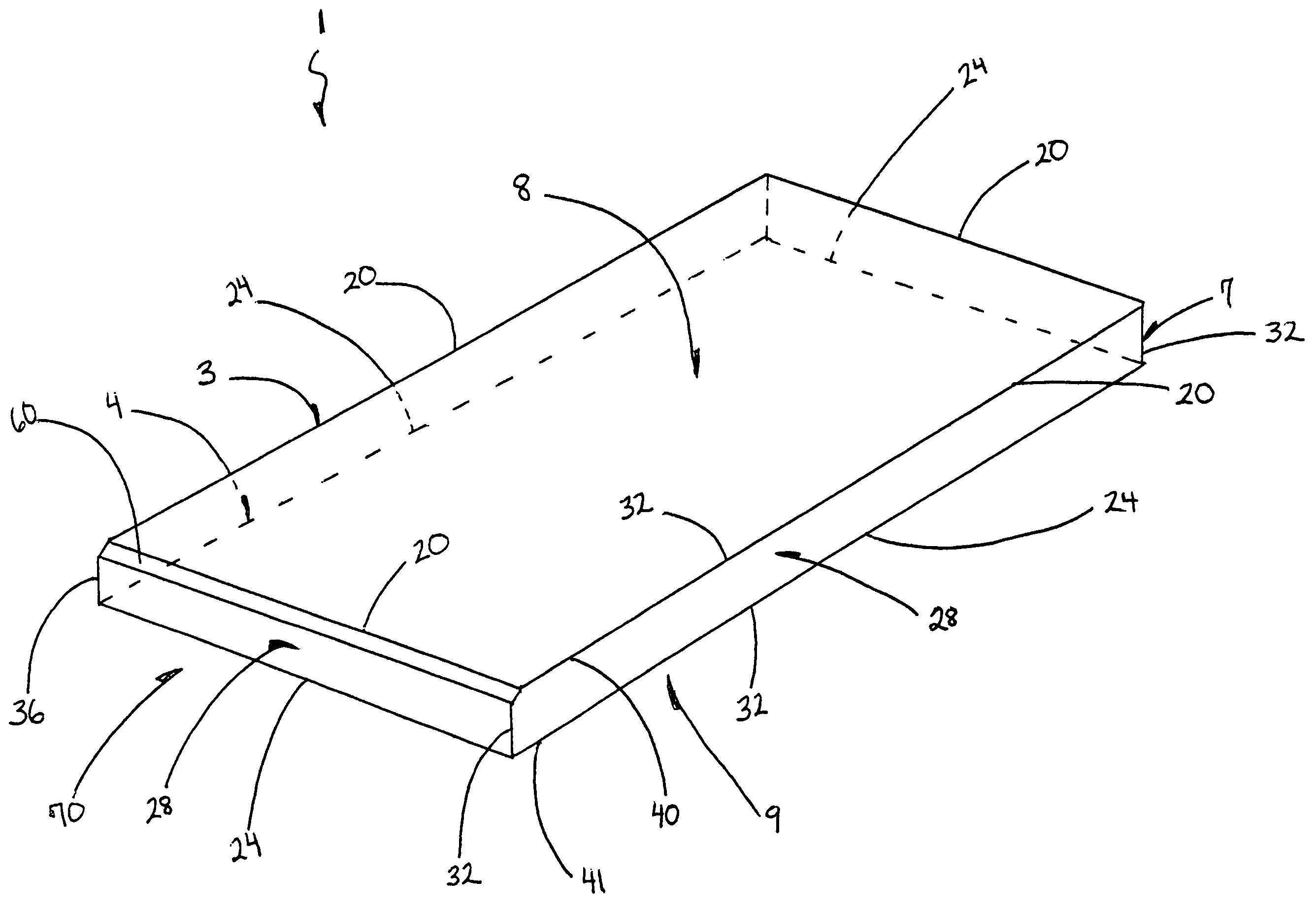 Process for manufacturing wood-based composite panel with reduced top surface edge flare