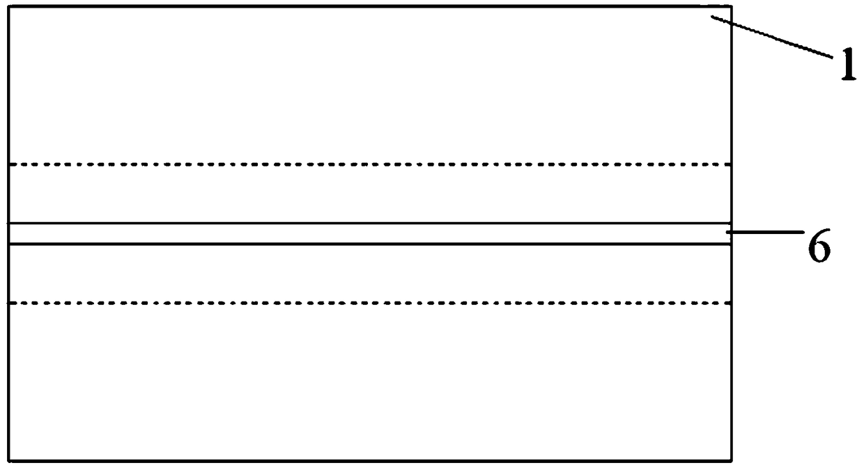 Plate safe separation method and power charging structure