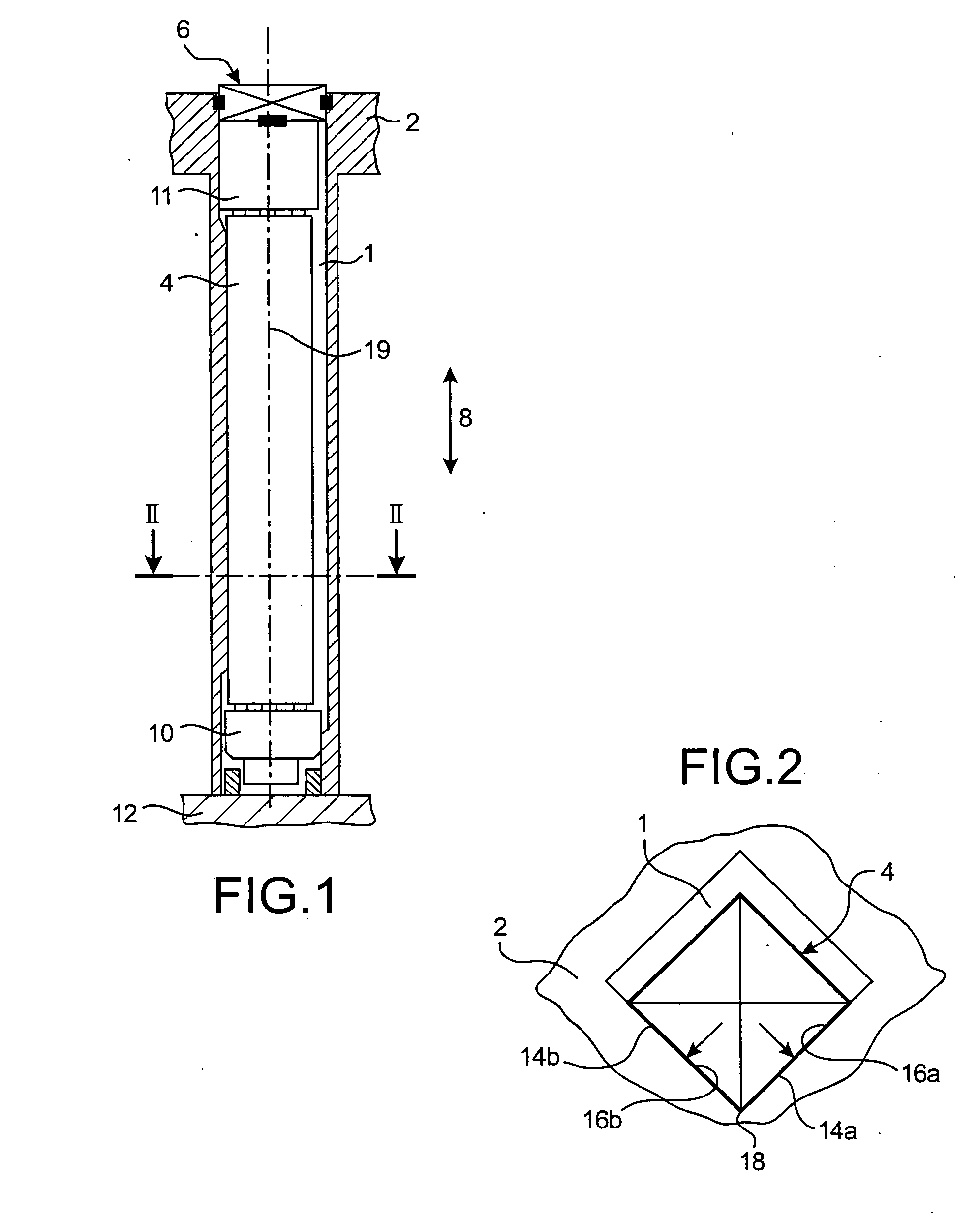 Device To Monitor the Position of an Assembly Containing Nuclear Fuel In a Storage Basket Housing