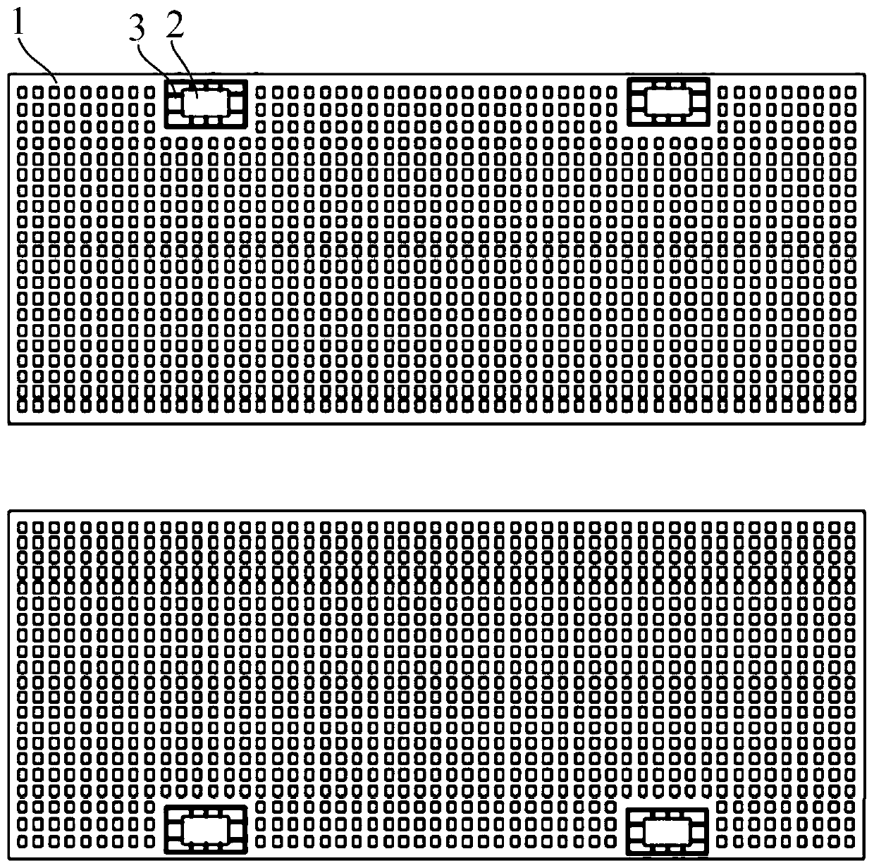 Floating type photovoltaic power station and position adjusting method of floating platform and photovoltaic floating body square array of floating type photovoltaic power station