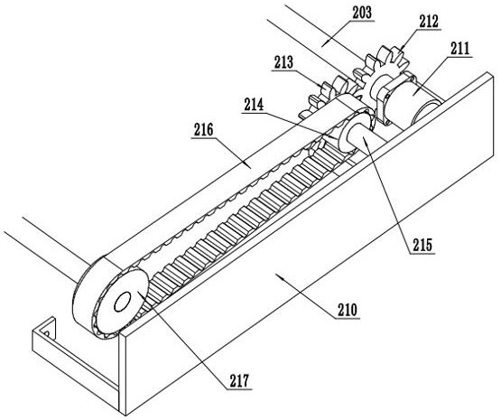 A crop seedling transplanting machine