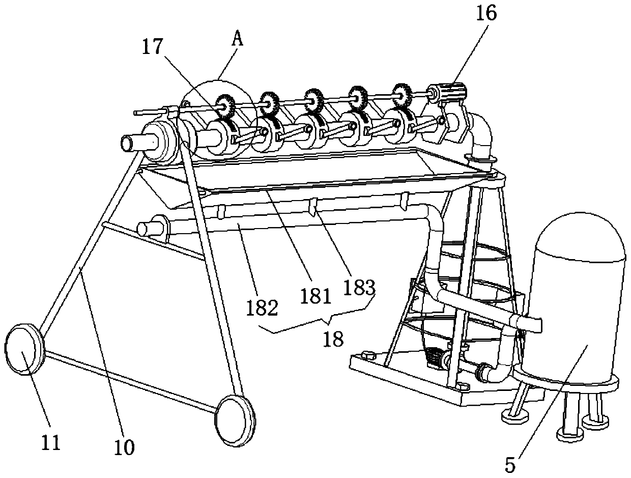 Water-saving agricultural irrigation device