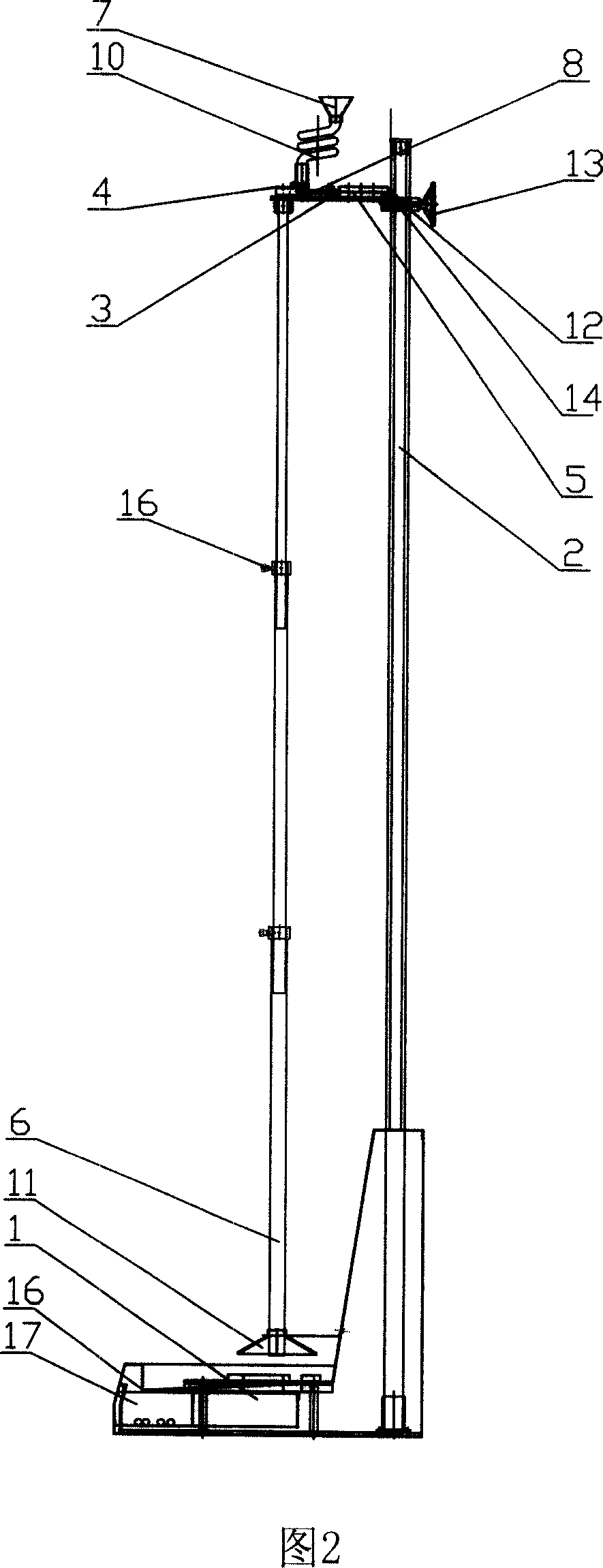 Falling ball impact test machine