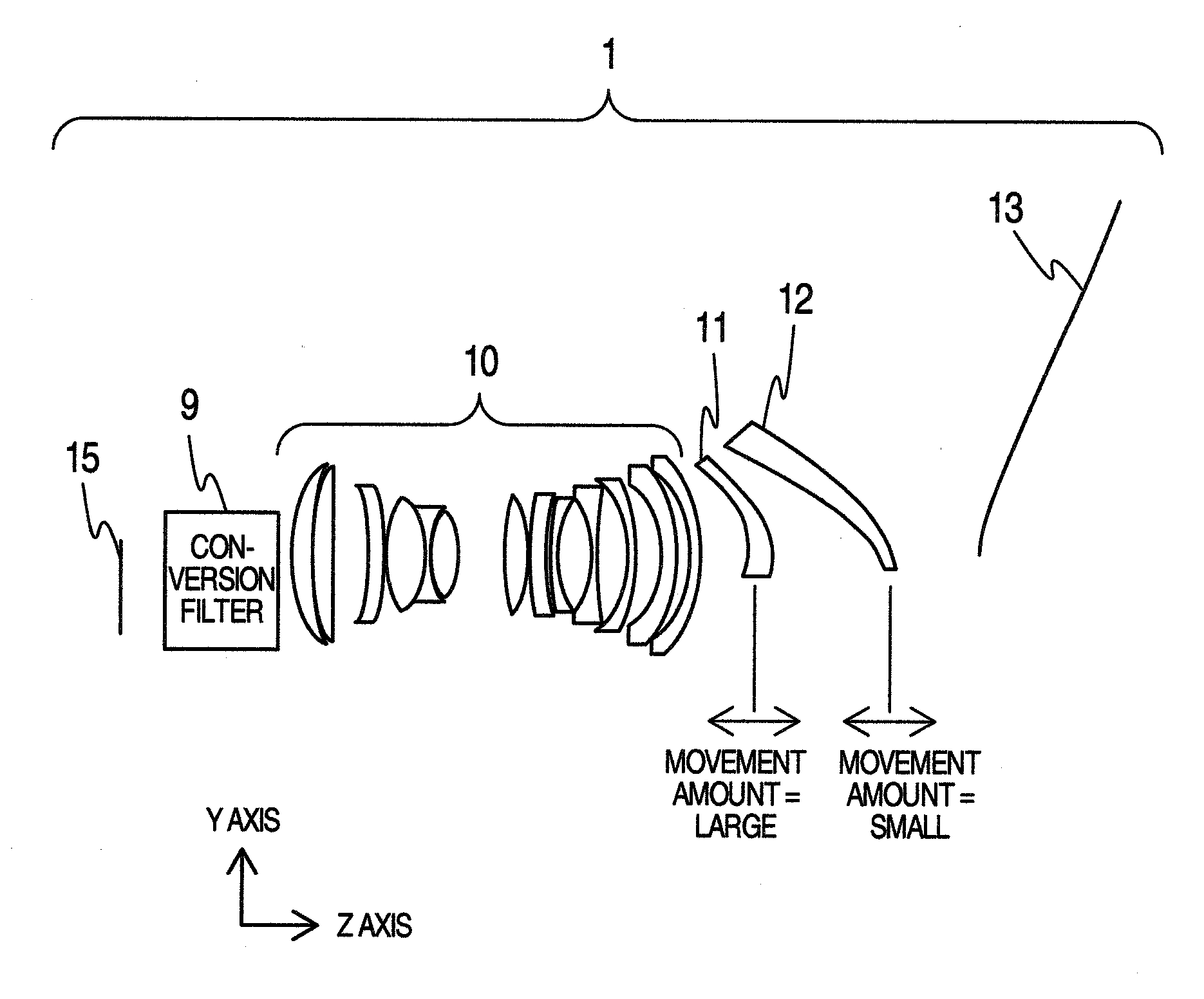 Projection type image display apparatus