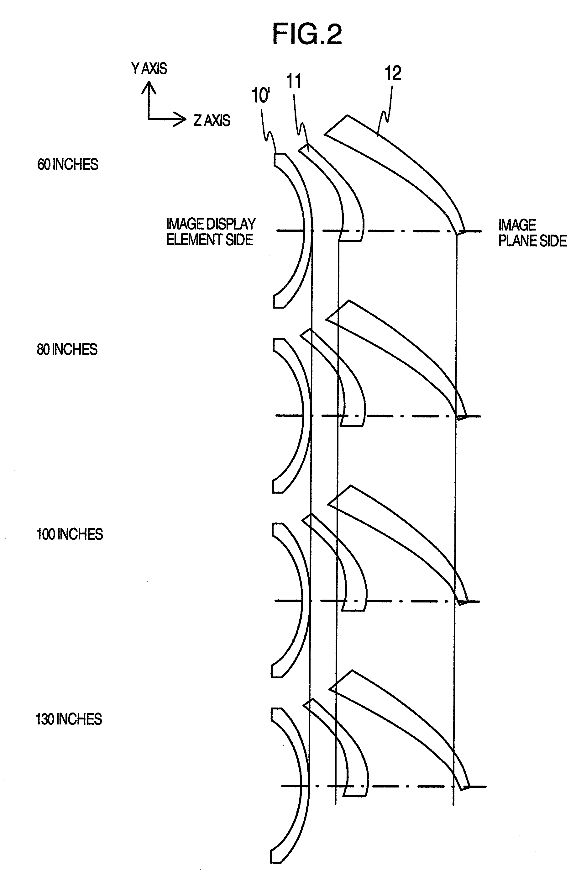 Projection type image display apparatus