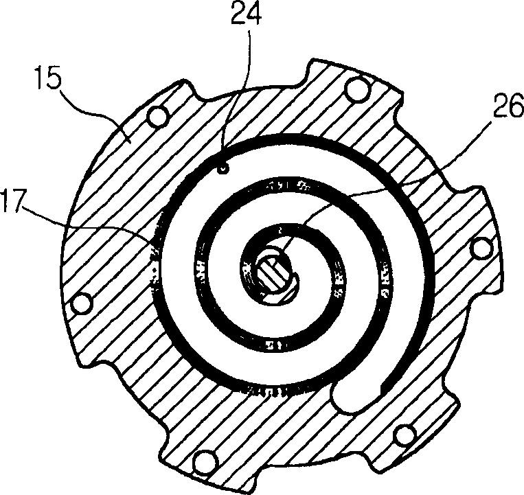 Variable capacity scroll compressor