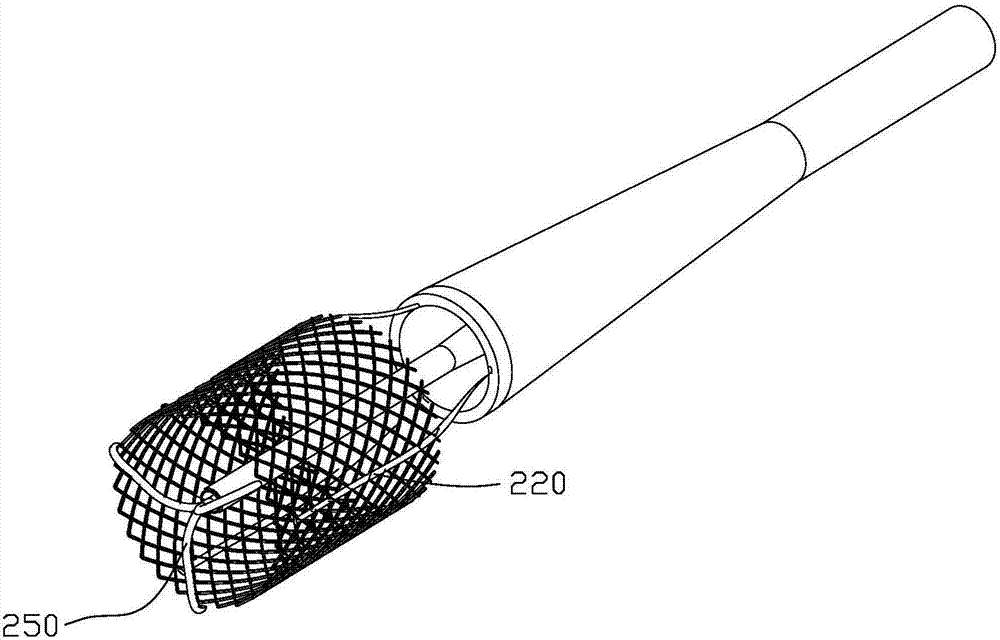 Medical device execution end, interventional treatment system and use method of system