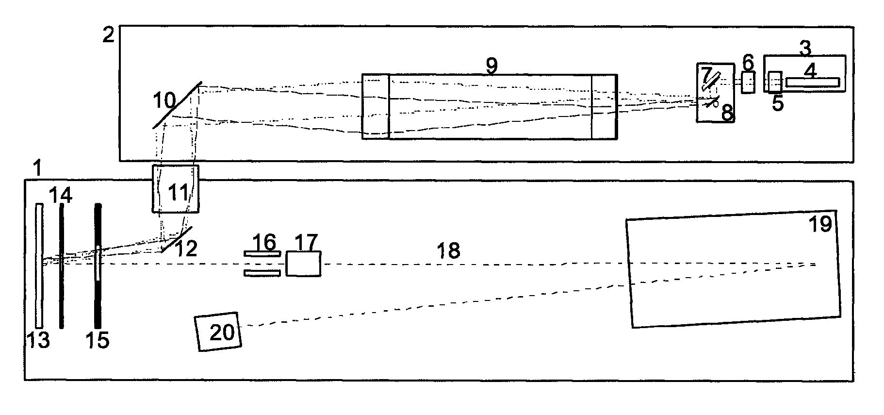 Laser spot control in maldi mass spectrometers