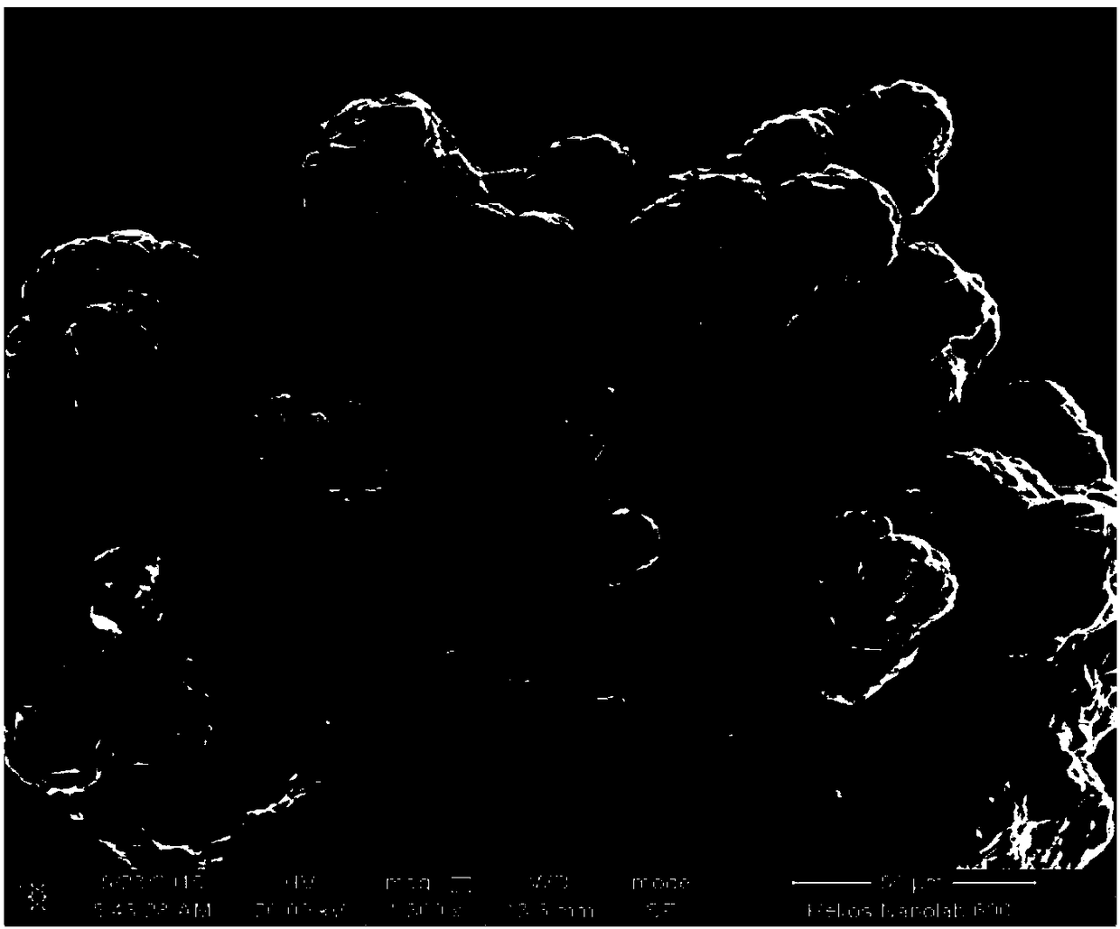 A method for preparing diamond particles by plasma etching graphite