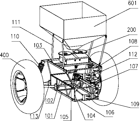 Agricultural spraying machine