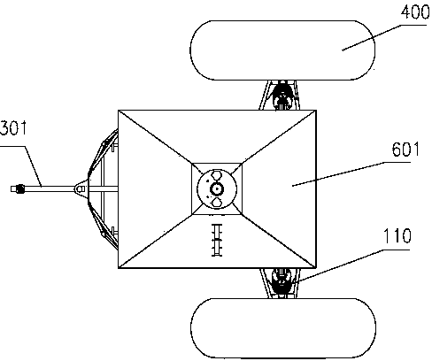 Agricultural spraying machine