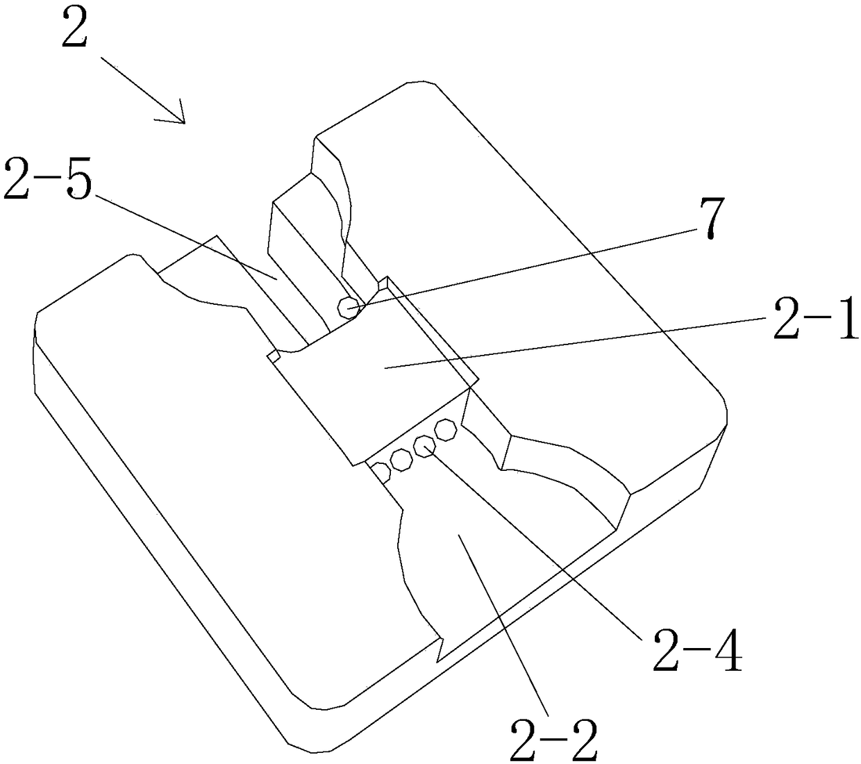 WIFI module test tool having high reliability and working method thereof