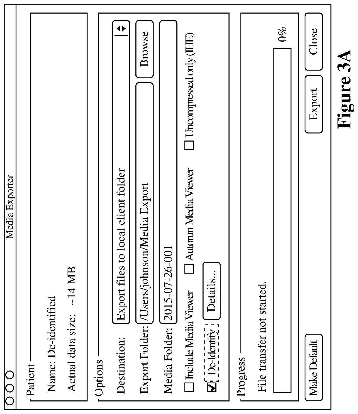 Method and system for rule-based anonymized display and data export