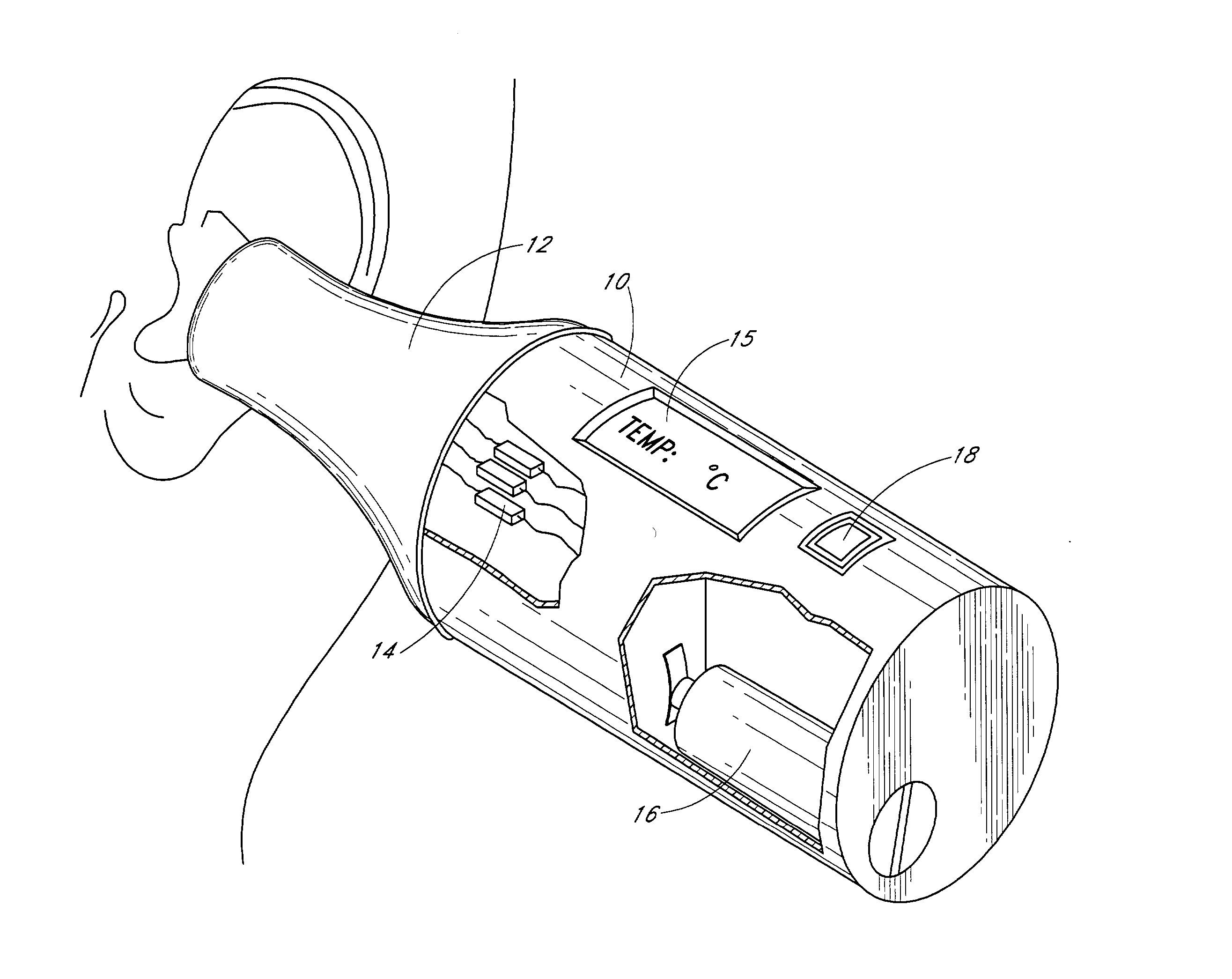 Infrared ear thermometer