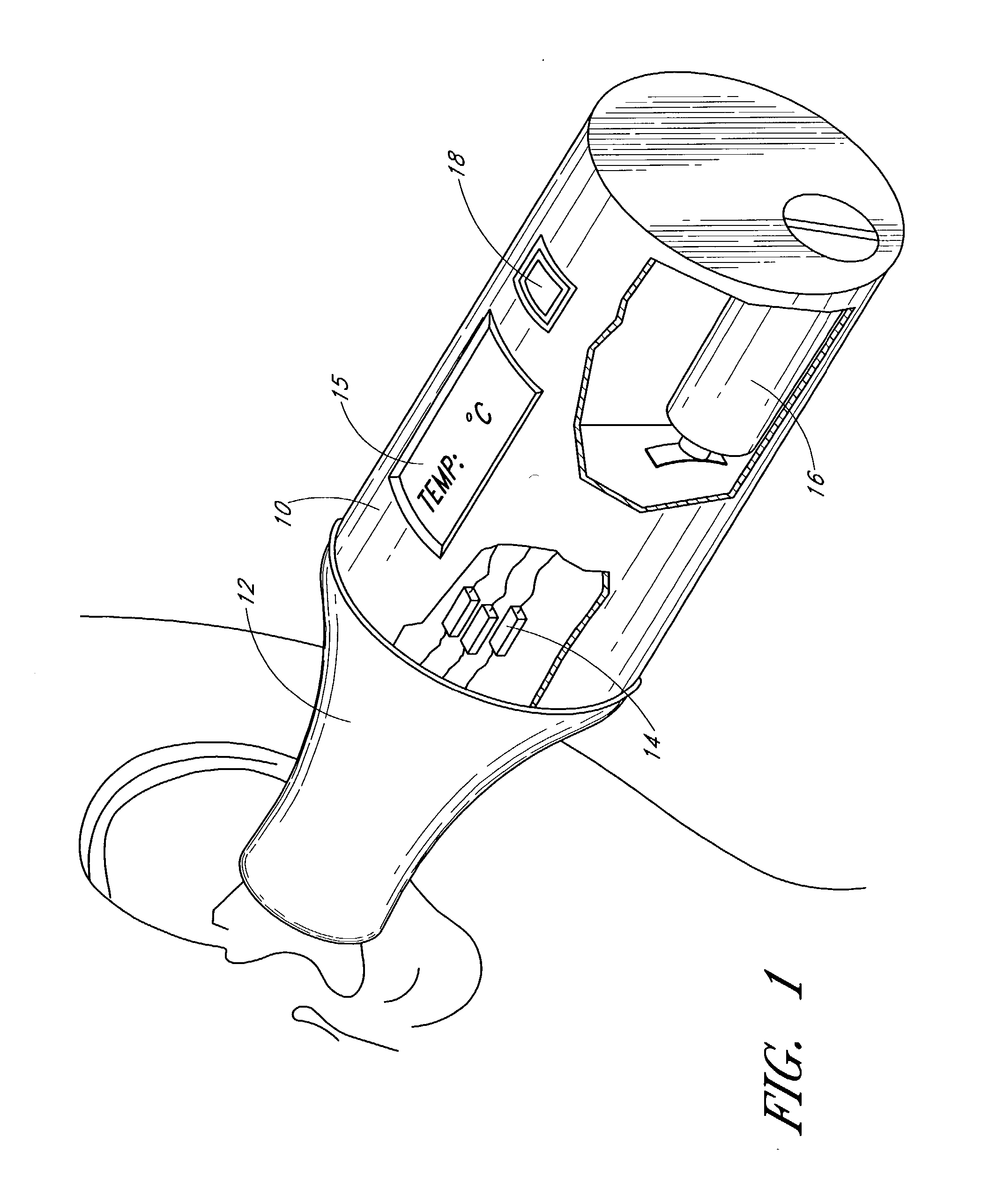 Infrared ear thermometer