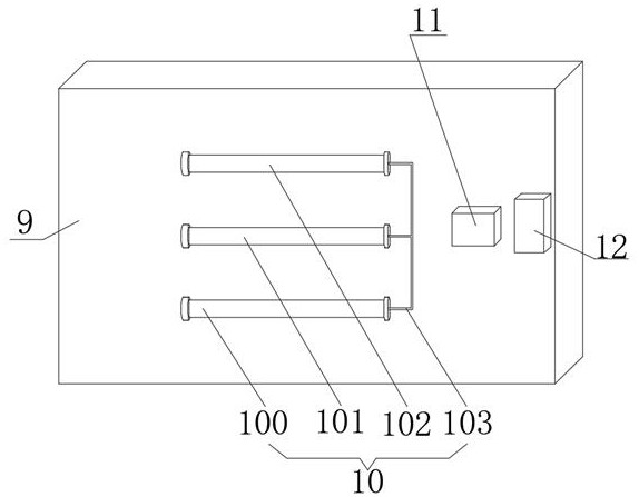 Linear coil inductor formed by continuously winding flat wire of electronic component