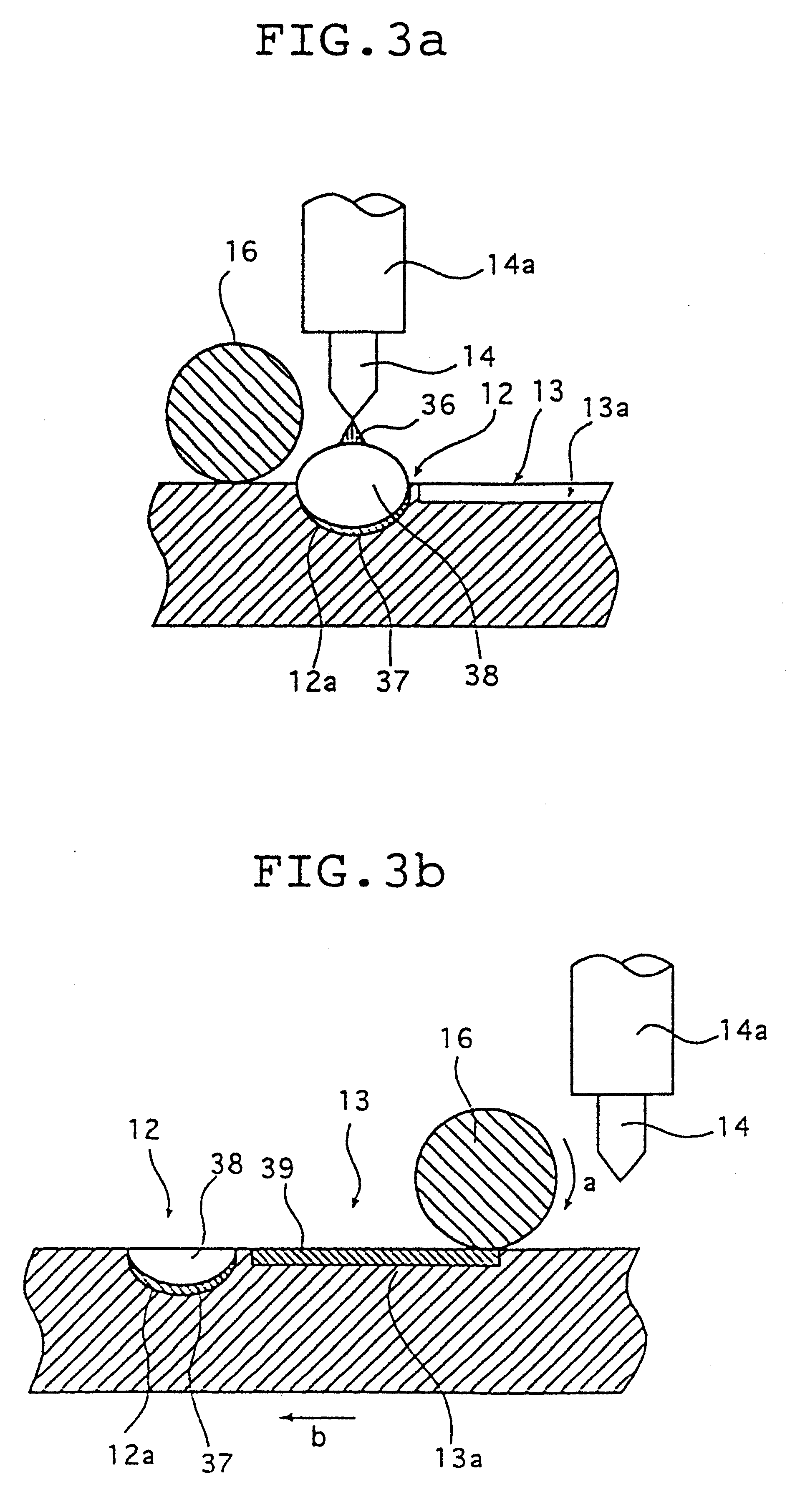 Process and apparatus for producing metallic glass