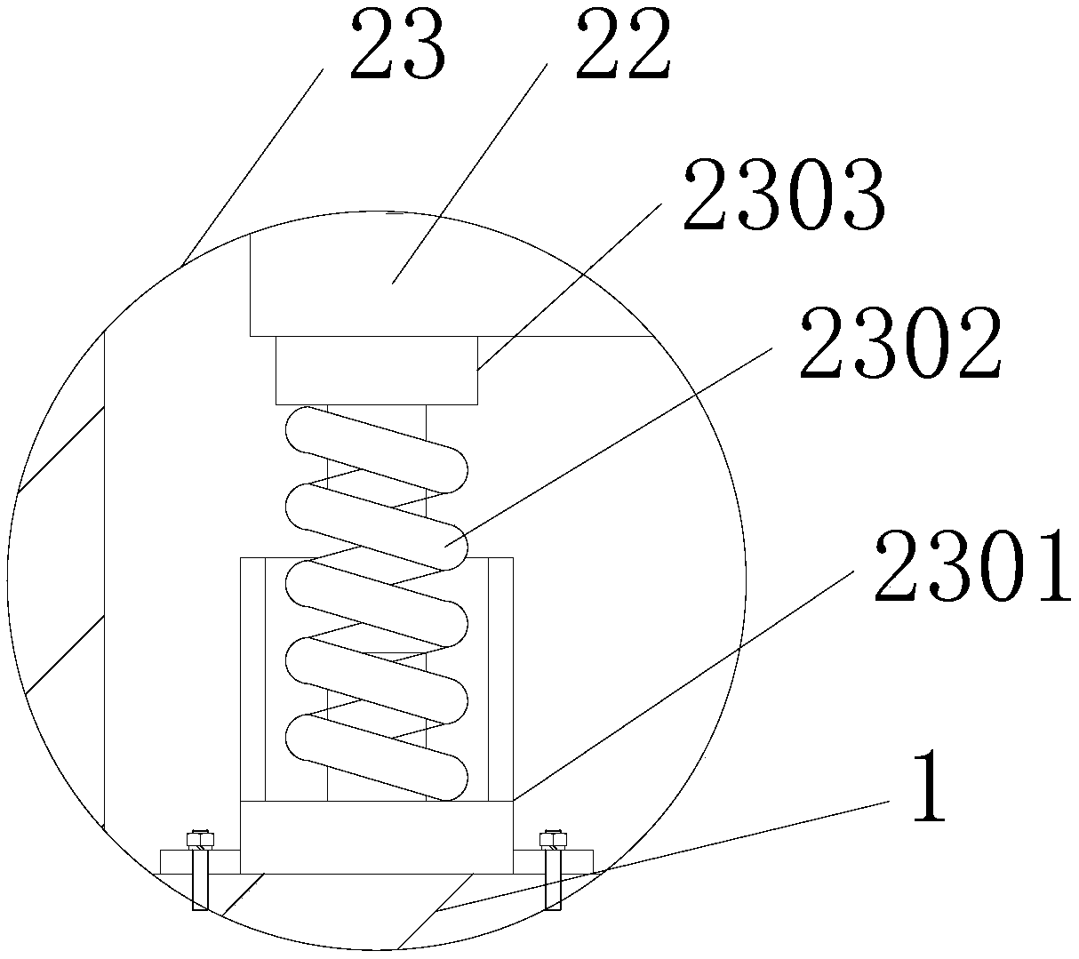 Concrete gravel separation and recovery device