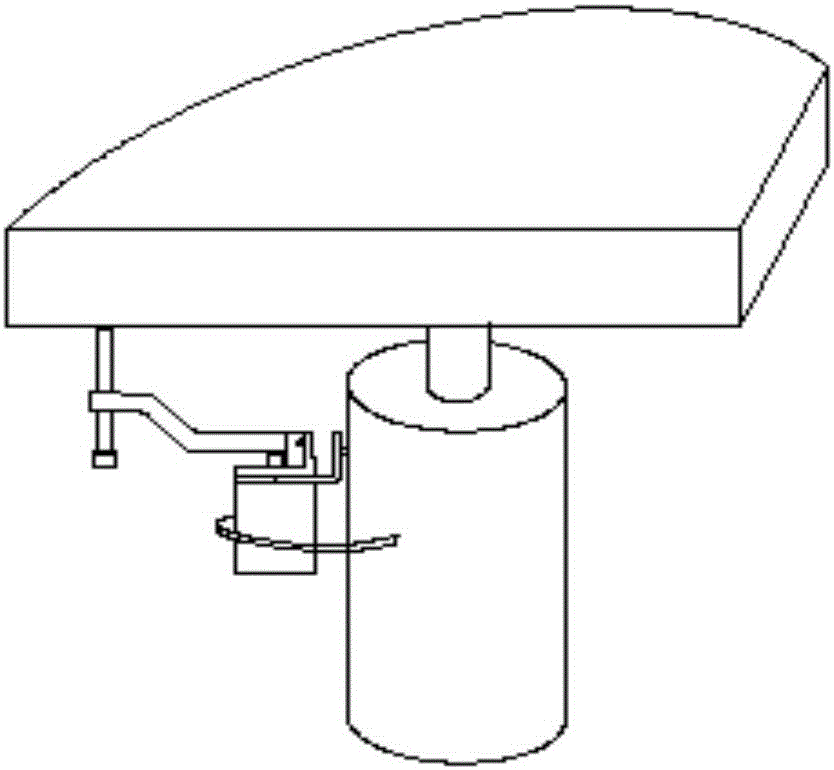 Automatic height adjustment valve for optical vibration isolation platform