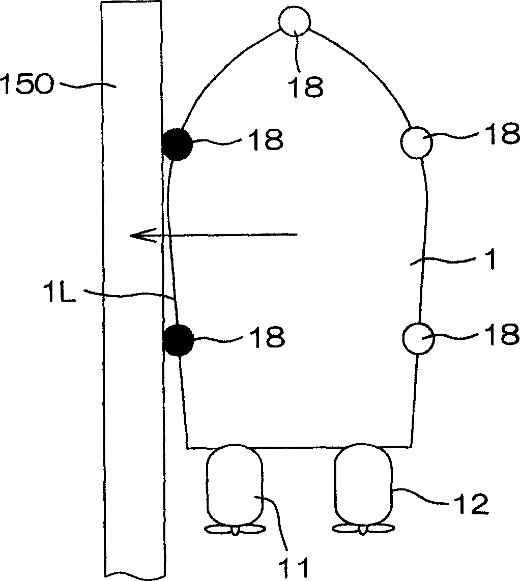 Supporting device for operating ship and ship with the same device and supporting method for operating ship