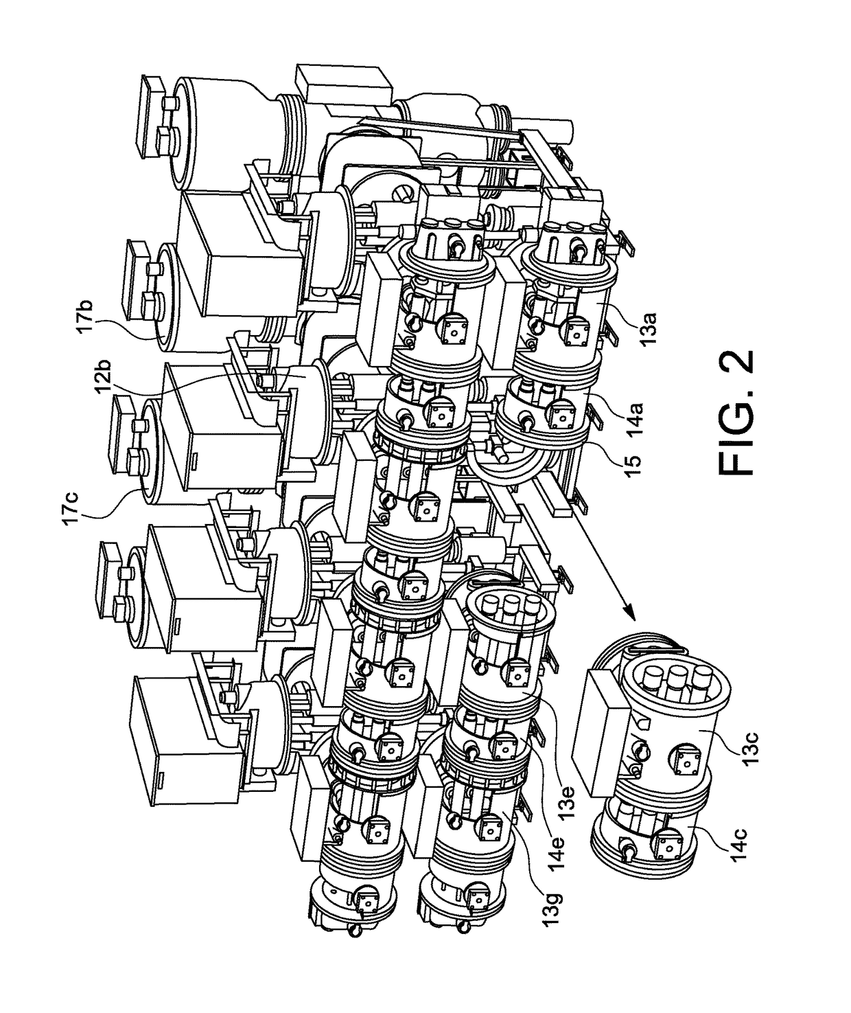 Method of extracting a jacket of a gas insulated substation (GIS) under a metal casing