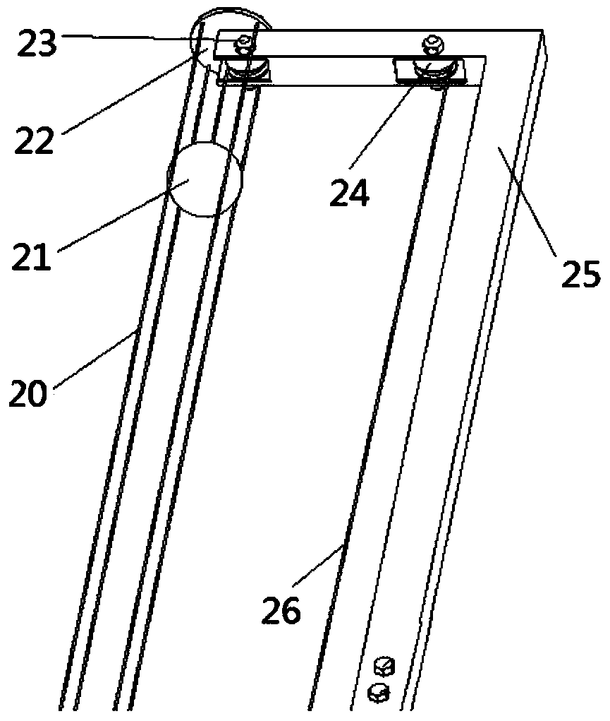 Carbon-free self-propelled trolley with reversing function