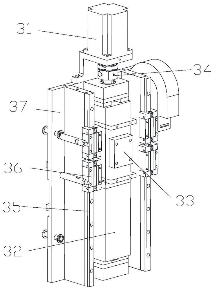 A sawing numerical control equipment for right-angled arc chamfering in plates