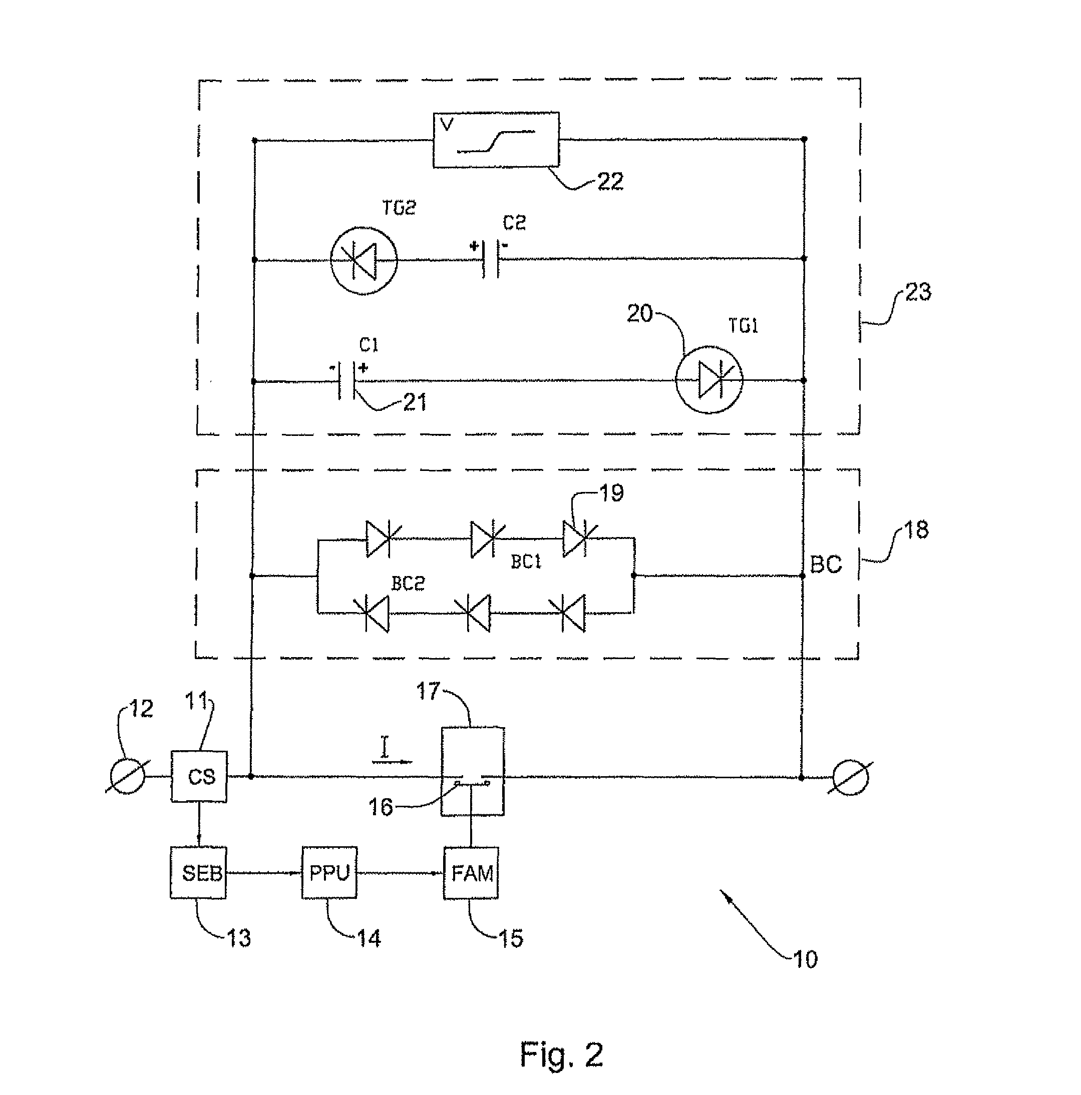 Medium-voltage circuit-breaker