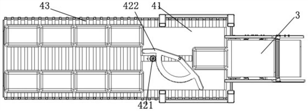 Bagged cement loading system