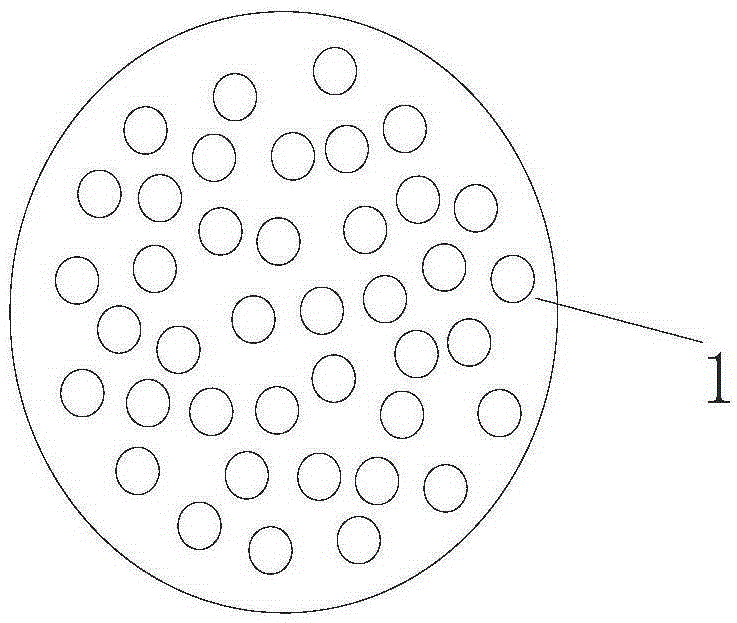 Forming machine with screw hole sieve