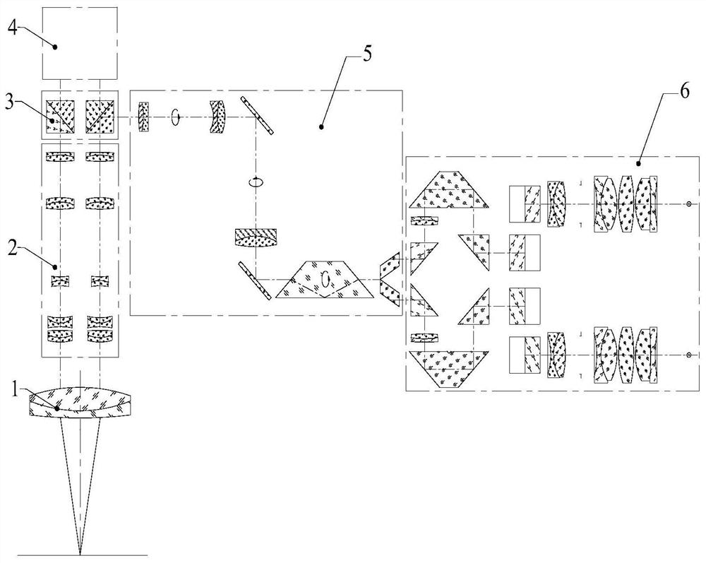 An assistant mirror optical system for operating microscope