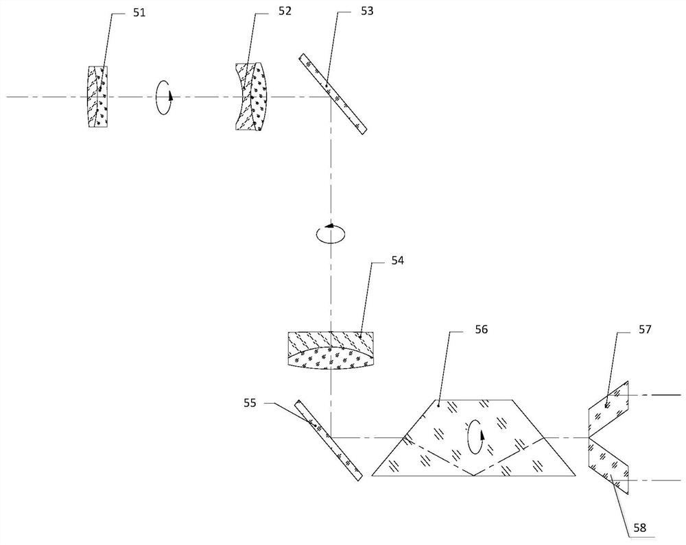 An assistant mirror optical system for operating microscope